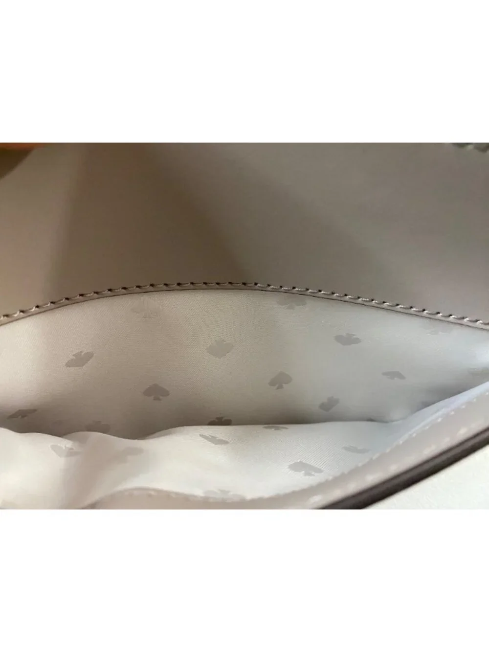 Kate Spade New York Crossbody Gray/Beige Camera Bag - Picture 10 of 15